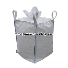 China OEM Tubular Big FIBC Bulk Bags / White Woven Polypropylene Jumbo Bags Wholesale supplier