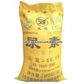 China Custom Woven Polypropylene Packing Sacks , Cement or Fertilizer Bags with Printing supplier