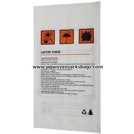 China Polyethylene Custom Packaging Bags for Synthetic Compound Polymer 25kg ~ 50kg supplier
