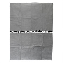 China 50kg Recycled PP Woven Sand Bags / Plain Woven Sacks for Sand supplier
