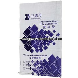 China OEM &amp; ODM Reusable Coated PP Woven Bags Waterproof  for Packing Tiles Adhesive supplier