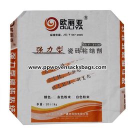 China OEM Eco-friendly Kraft Paper Valve Sealed Bags for Tile Adhesive 13.5&quot; x 18&quot; x 5&quot; supplier