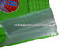 Custom High Gloss Bopp Laminated PP Woven Bags Rice Sacks in Green supplier